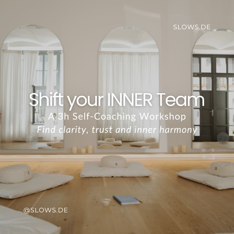 Cover Image for WORKSHOP: Shift your INNER Team