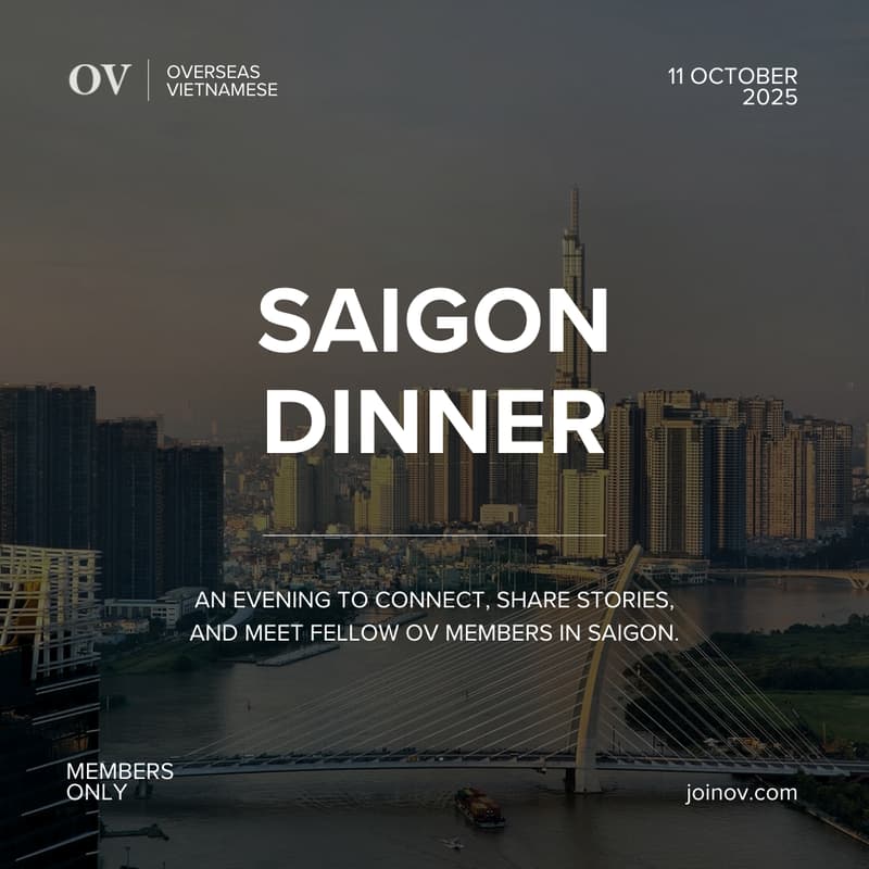 Cover Image for OV Saigon: Members' Dinner