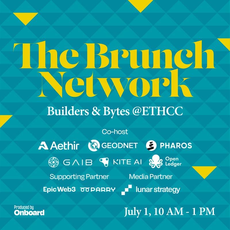 Cover Image for The Brunch Network: Builders & Bytes @EthCC