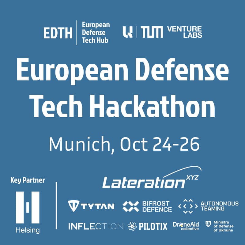 Cover Image for European Defense Tech Hackathon – Munich