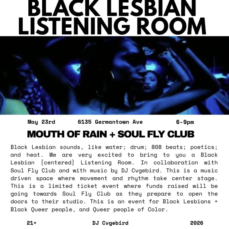 Cover Image for Black Lesbian Listening Room