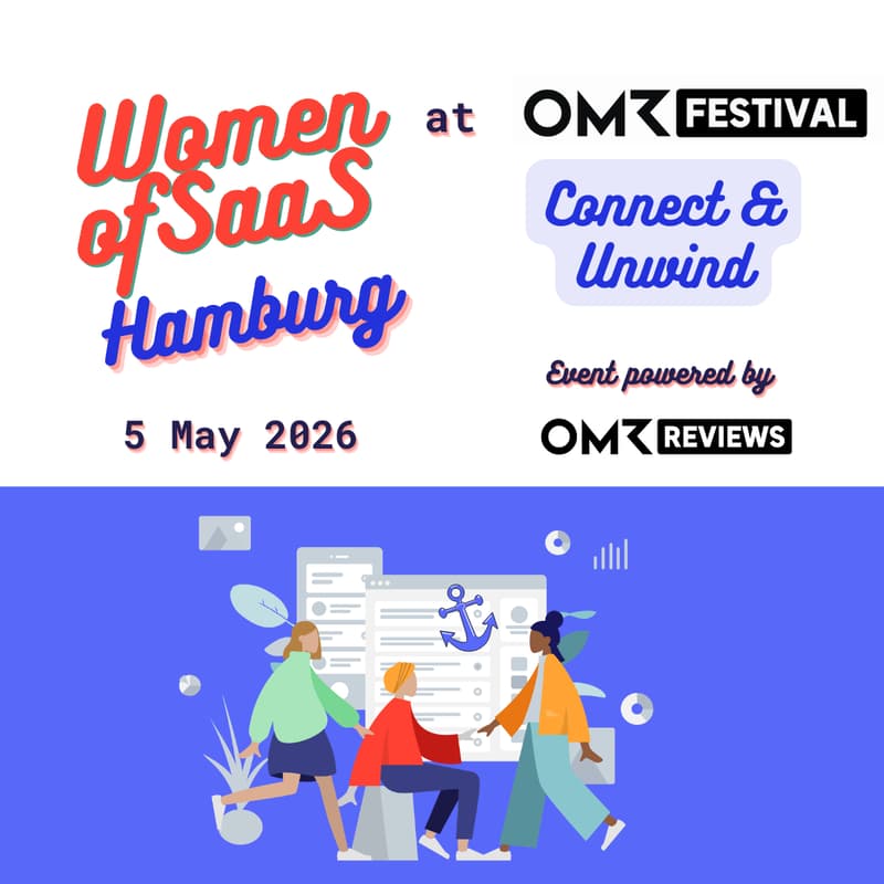 Cover Image for Women of SaaS Hamburg @ OMR Festival – Connect & Unwind