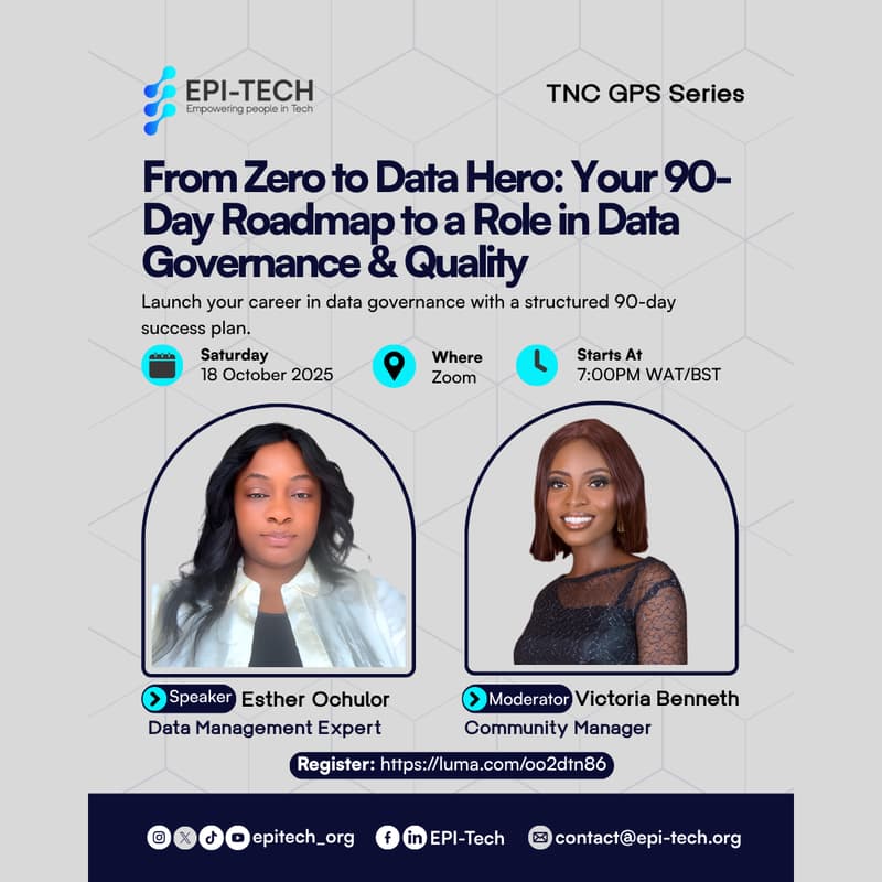 Cover Image for From Zero to Data Hero: Your 90-Day Roadmap to a Role in Data Governance & Quality