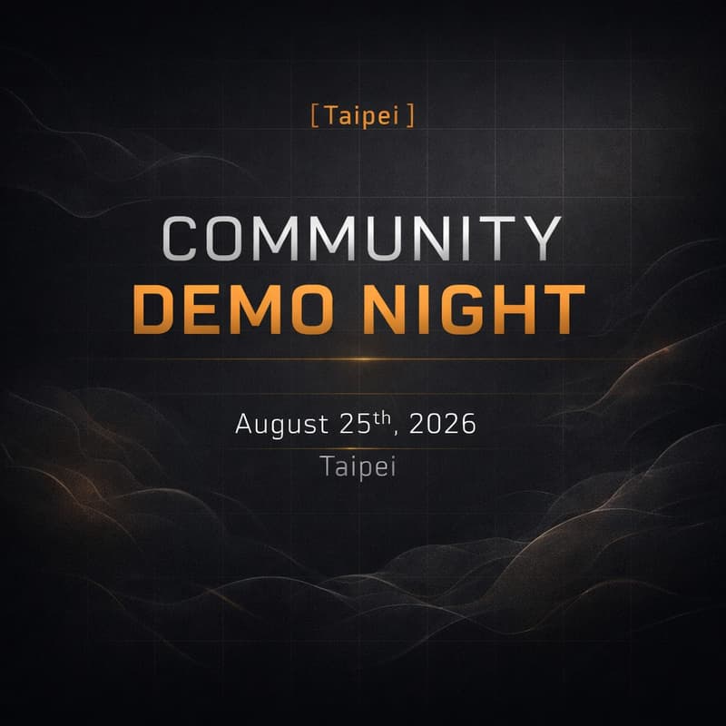 Cover Image for [Taipei] Devs Demo Night