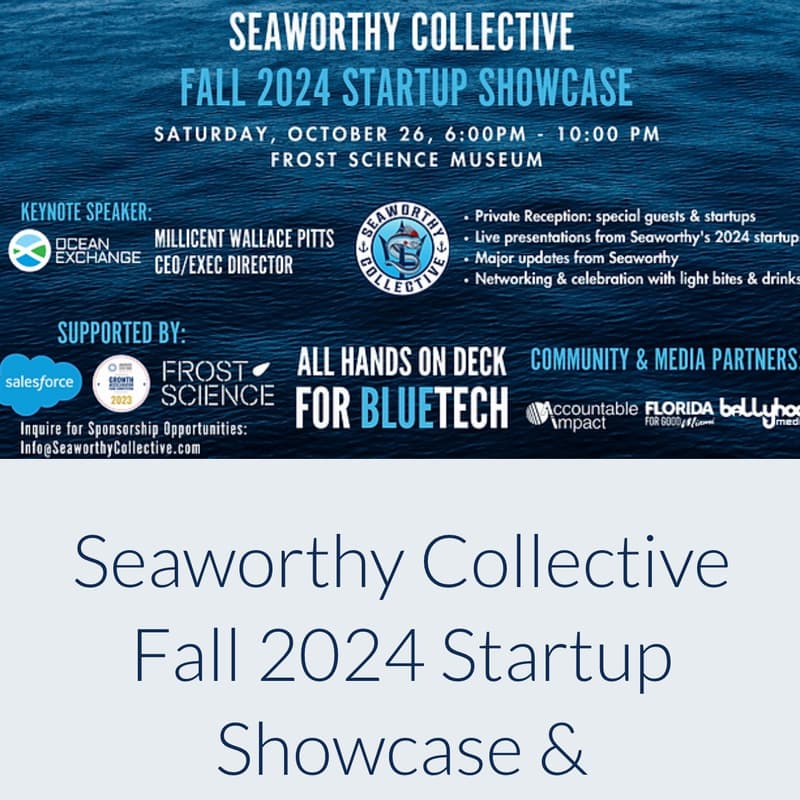 Cover Image for Seaworthy Collective Fall 2024 Startup Showcase
