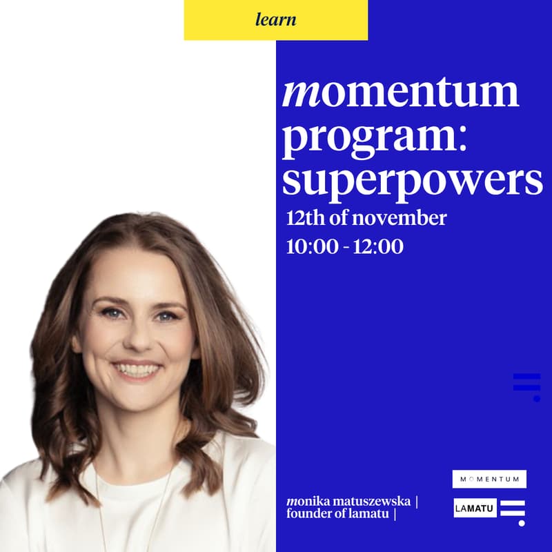 Cover Image for Momentum - The Fast Track to Entrepreneurship Program: Superpowers