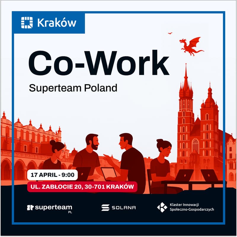 Cover Image for Superteam Poland Co-work: Kraków