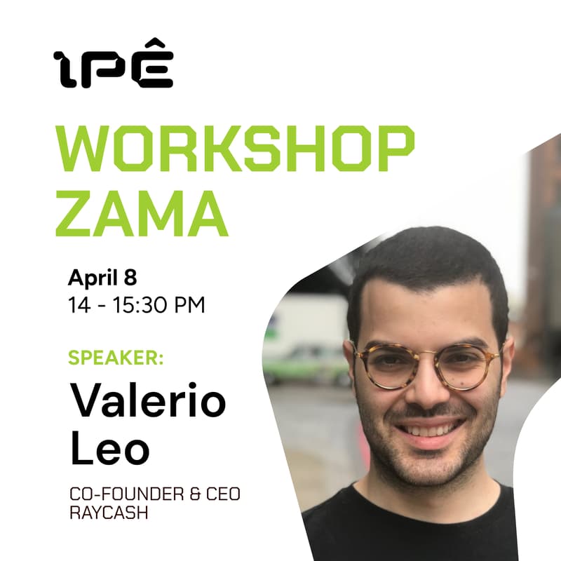 Cover Image for Workshop Zama - How to build apps onchain with privacy