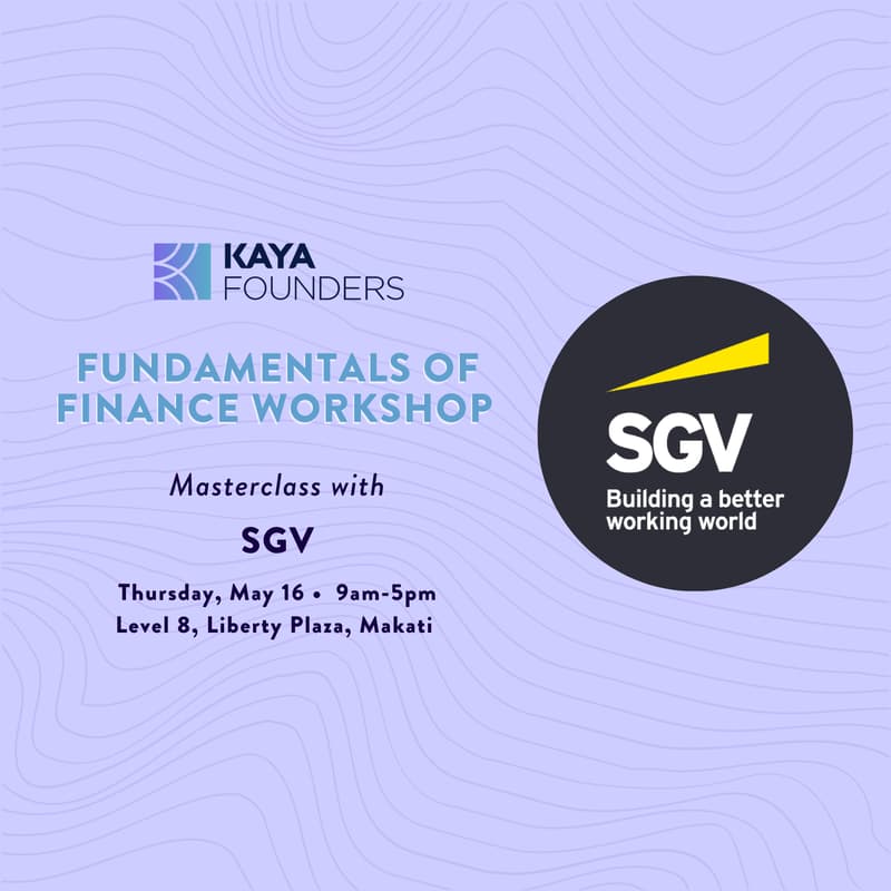 Cover Image for Fundamentals of Finance Workshop with SGV