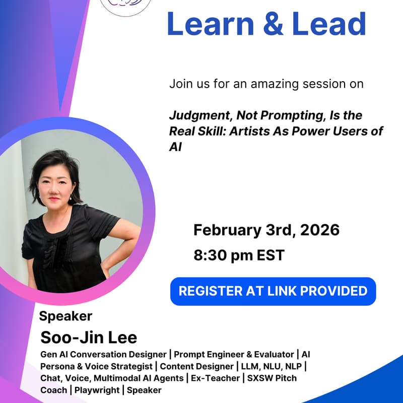Cover Image for AWAAI Learn & Lead with Soo-Jin Lee