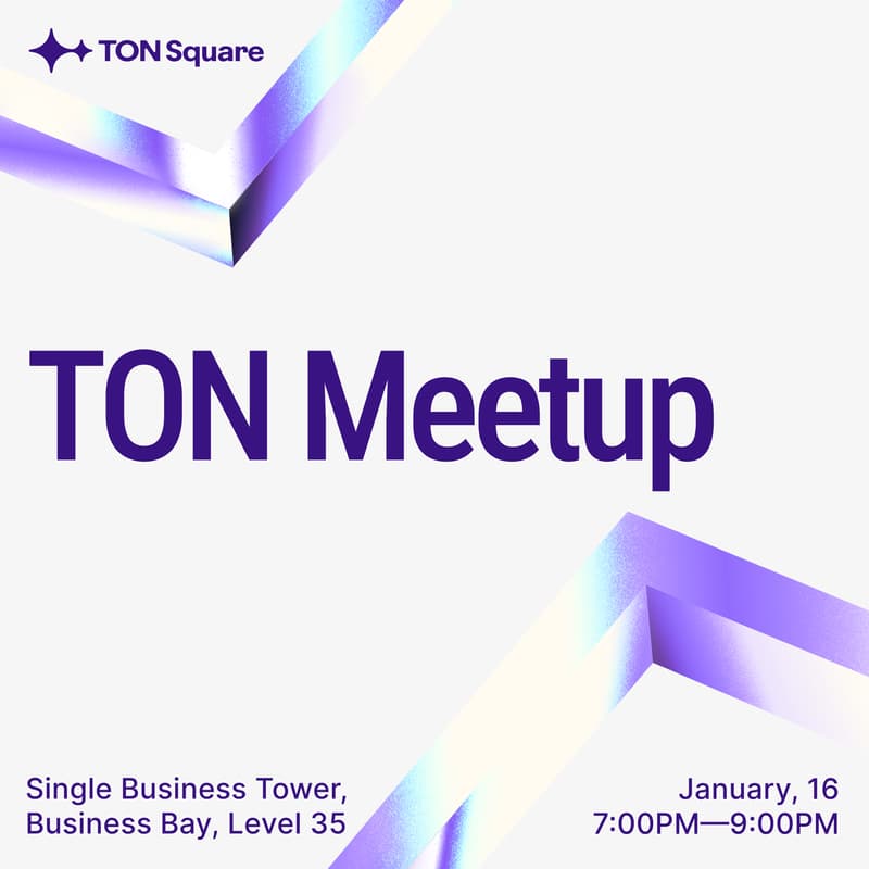 Cover Image for TON Meetup Dubai #2