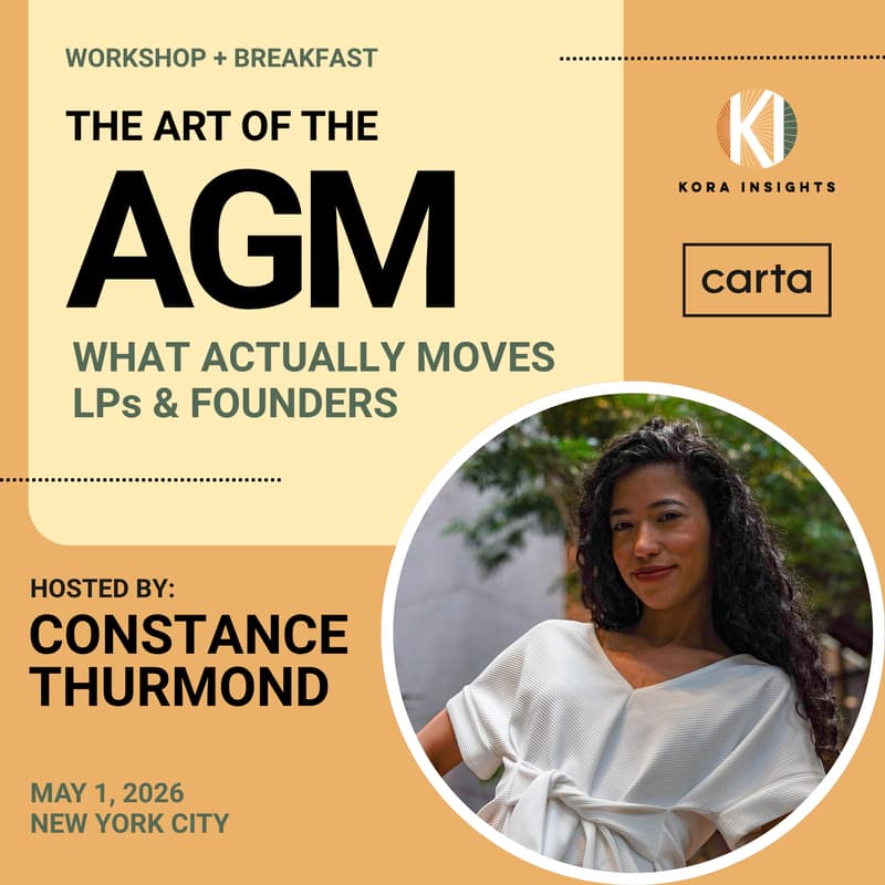 Cover Image for The Art of the AGM: What Actually Moves LPs and Founders