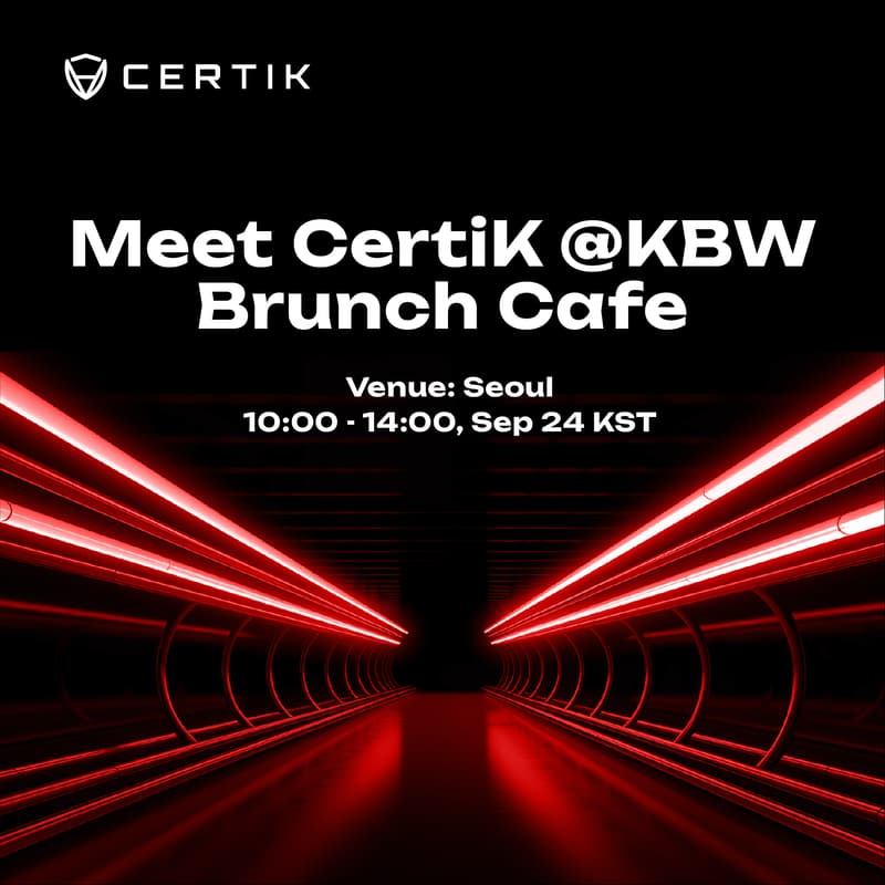 Cover Image for Meet CertiK @KBW - Brunch Cafe