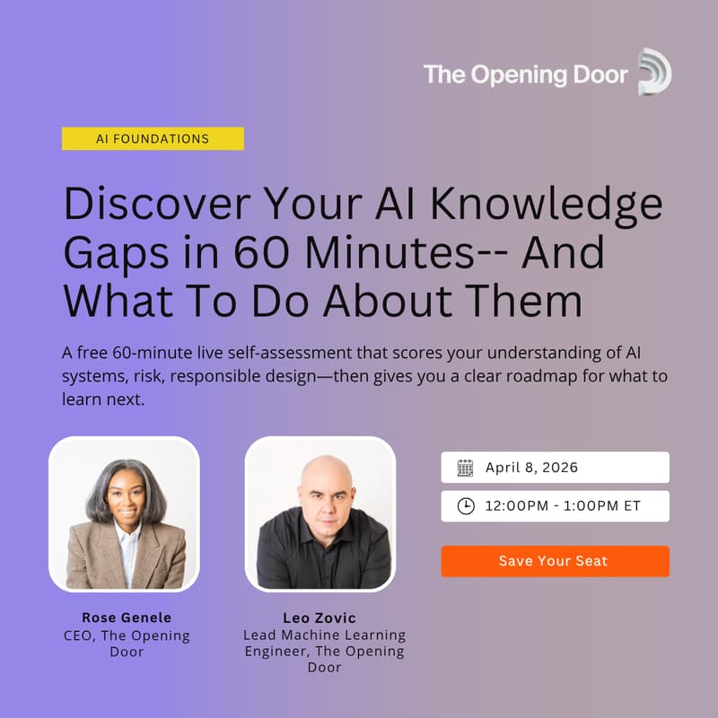 Cover Image for Discover Your AI Knowledge Gaps in 60 Minutes-- And What To Do About Them