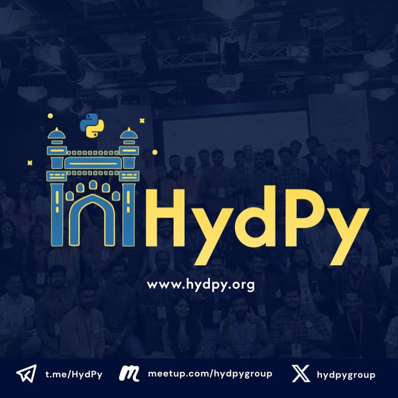 Cover Image for HydPy Pre-PyConf Community Meetup - In Collaboration with Memori | January 2026