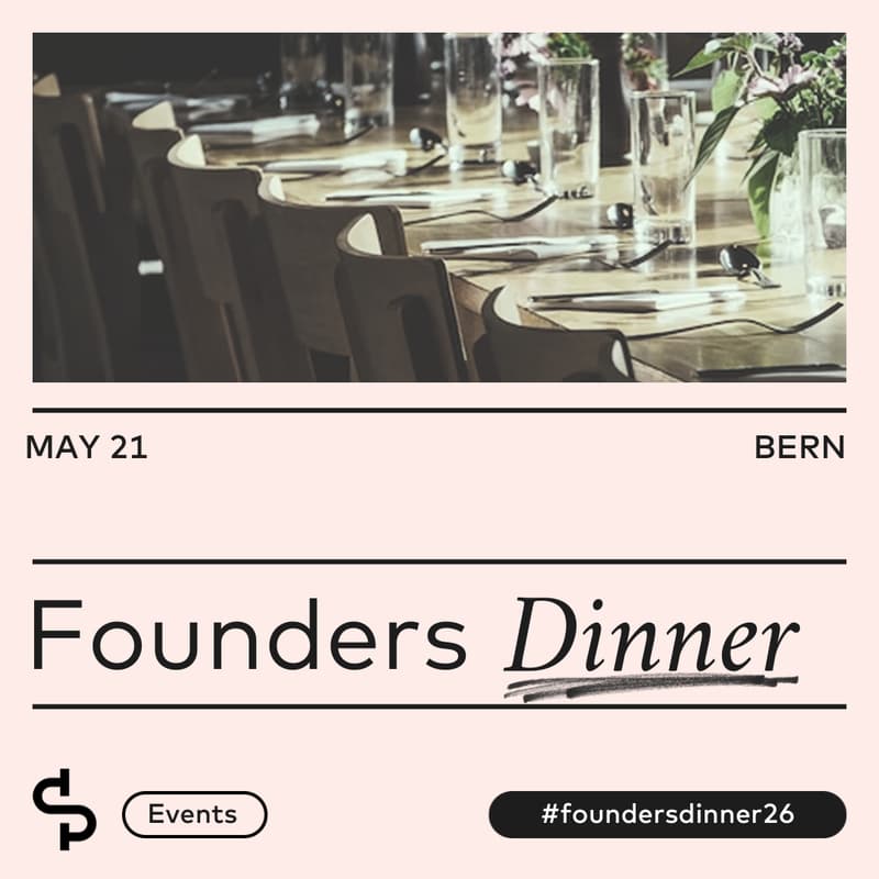 Cover Image for Founders' Dinner Bern