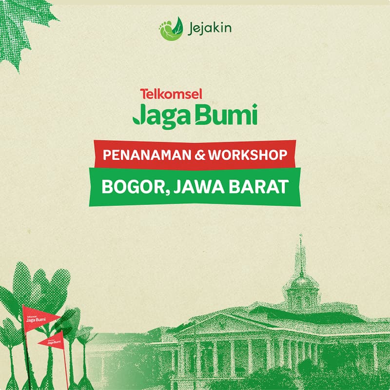Cover Image for TELKOMSEL JAGA BUMI - PENANAMAN & WORKSHOP @ BOGOR