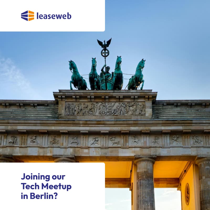 Cover Image for Tech Meetup Berlin - powered by Leaseweb