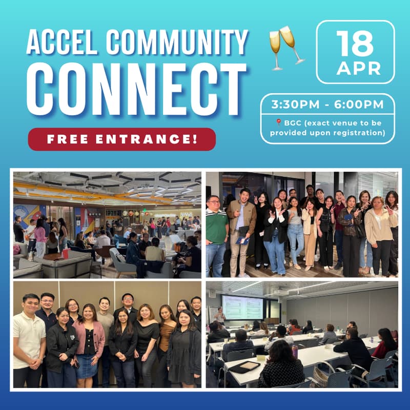 Accel Institute: Accel Community Connect (open to All) + Alumni-Only ...