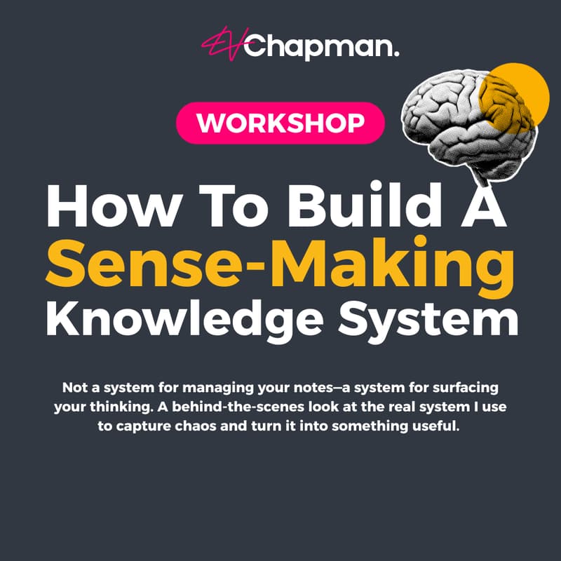 Cover Image for How to Build a Sense-Making Knowledge System