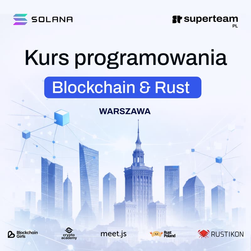 Cover Image for KURS PROGRAMOWANIA BLOCKCHAIN: WARSZAWA