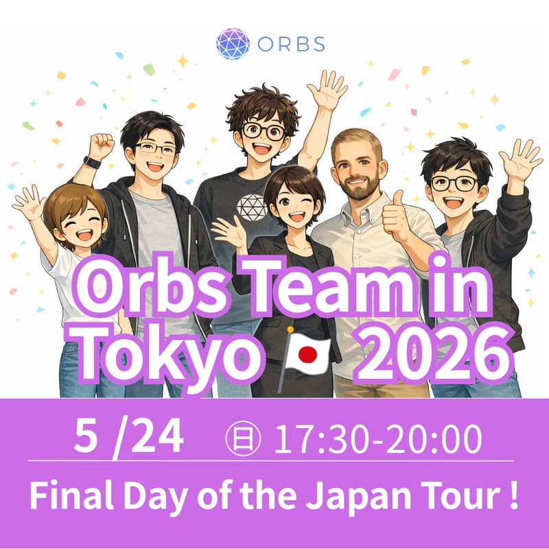 Cover Image for Orbs Japan Meetup 2026