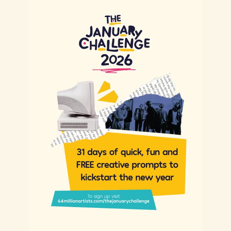 Cover Image for The January Challenge - Free training on using the creative prompts to engage with your community at work and at home