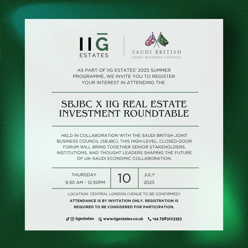 Cover Image for SBJBC x IIG Real Estate Investment Roundtable