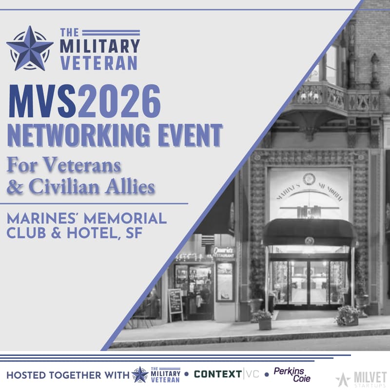Cover Image for The Military Veteran MVS26 Networking Event