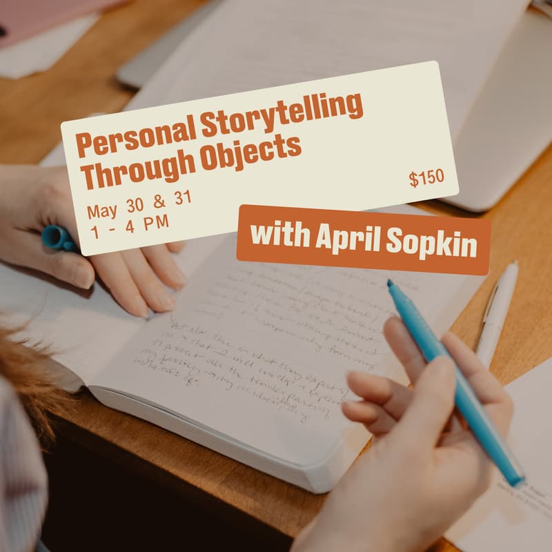 Cover Image for Personal Storytelling Through Objects