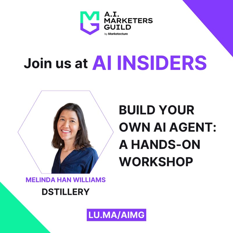 Cover Image for AI Insiders with Melinda Han Williams: Build Your Own AI Agent Workshop