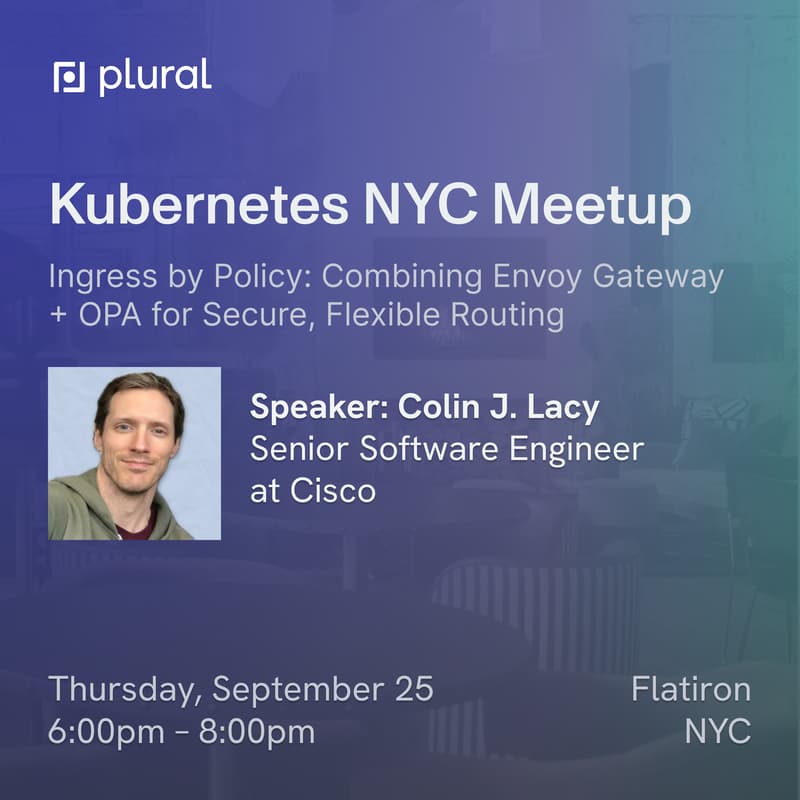 Cover Image for Kubernetes NYC September Meetup by Plural