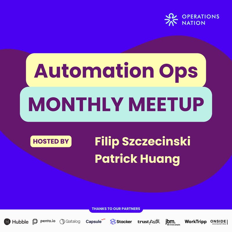 Cover Image for Automation Ops Monthly Meeting