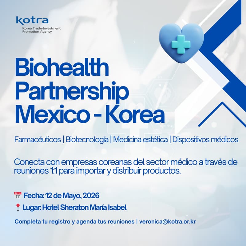 Cover Image for Biohealth Partnership Mexico - Korea
