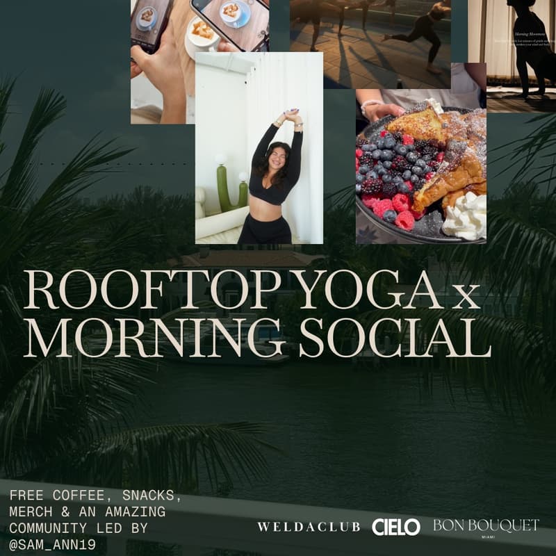 Cover Image for ROOFTOP YOGA MORNING SOCIAL