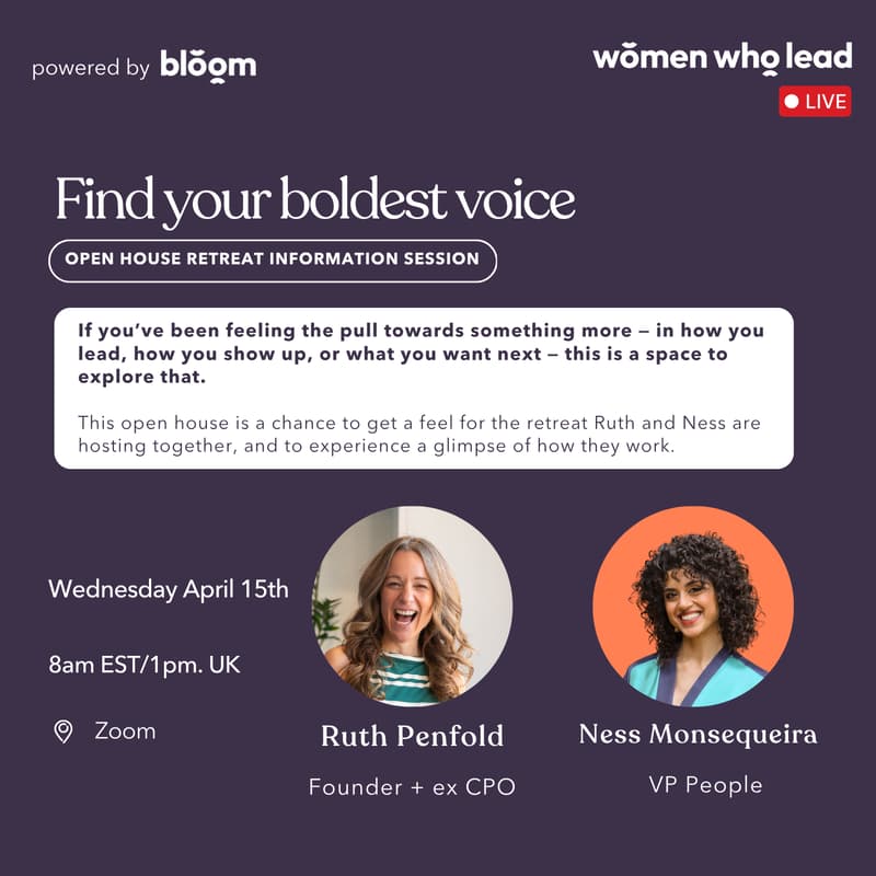 Cover Image for Find you boldest voice | open house