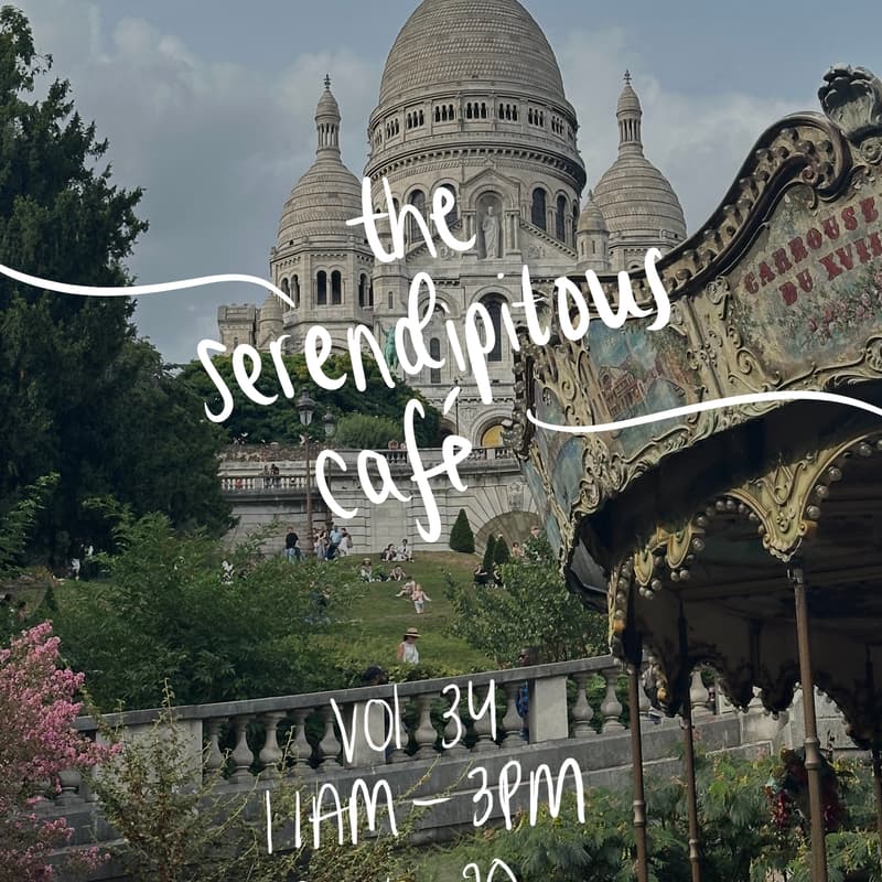 Cover Image for vol 34. of the serendipitous cafe