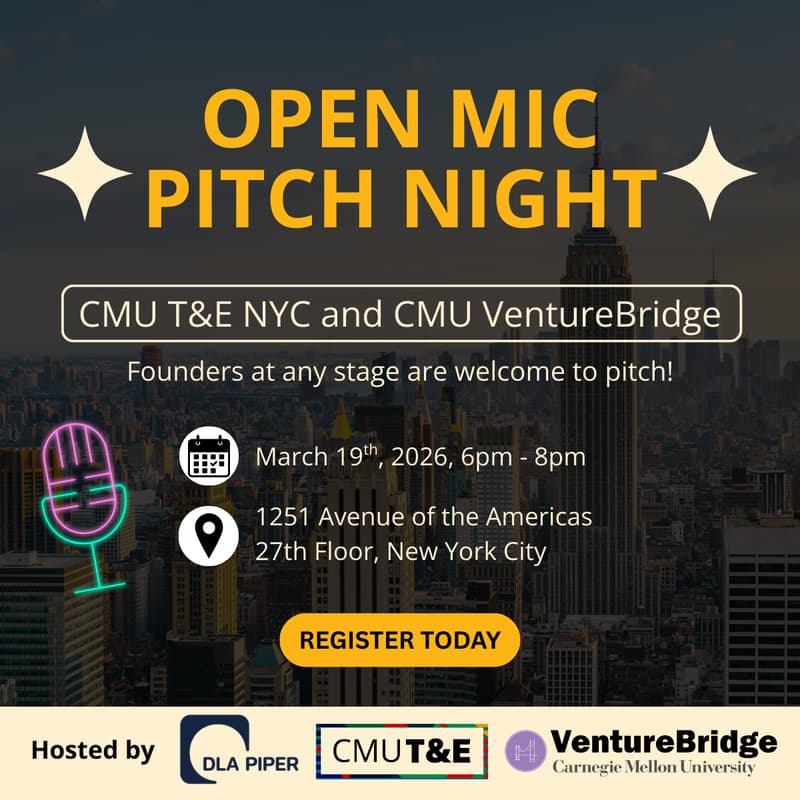 Cover Image for CMU: Open Mic Night in NYC!