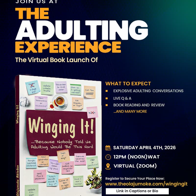 Cover Image for The Adulting Experience: A Virtual Book Launch Like No Other!