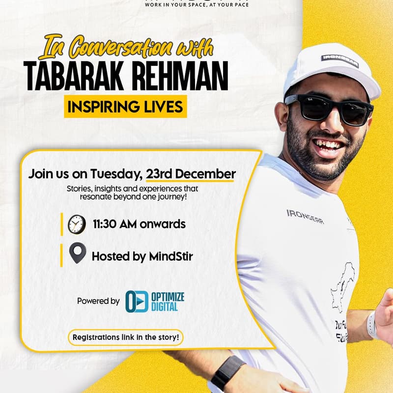 Cover Image for In Conversation with Tabarak Rehman- Inspiring Lives