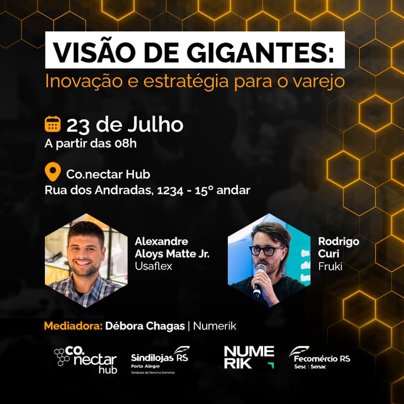 Imagem de capa para Painel Visão de Gigantes: Inovação e Estratégia no Varejo