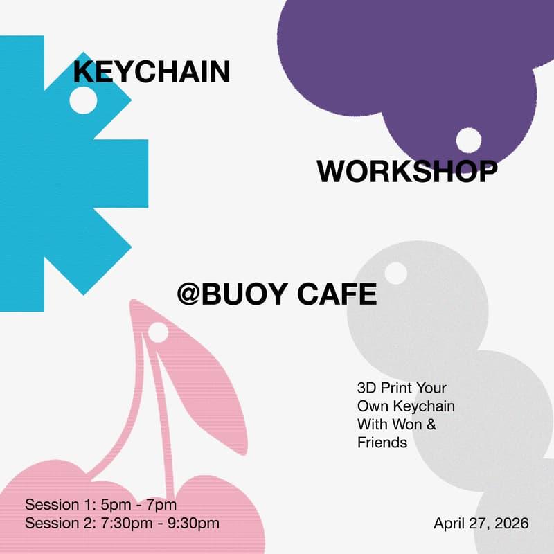 Cover Image for Keychain Workshop @ Buoy Cafe (Session 1)
