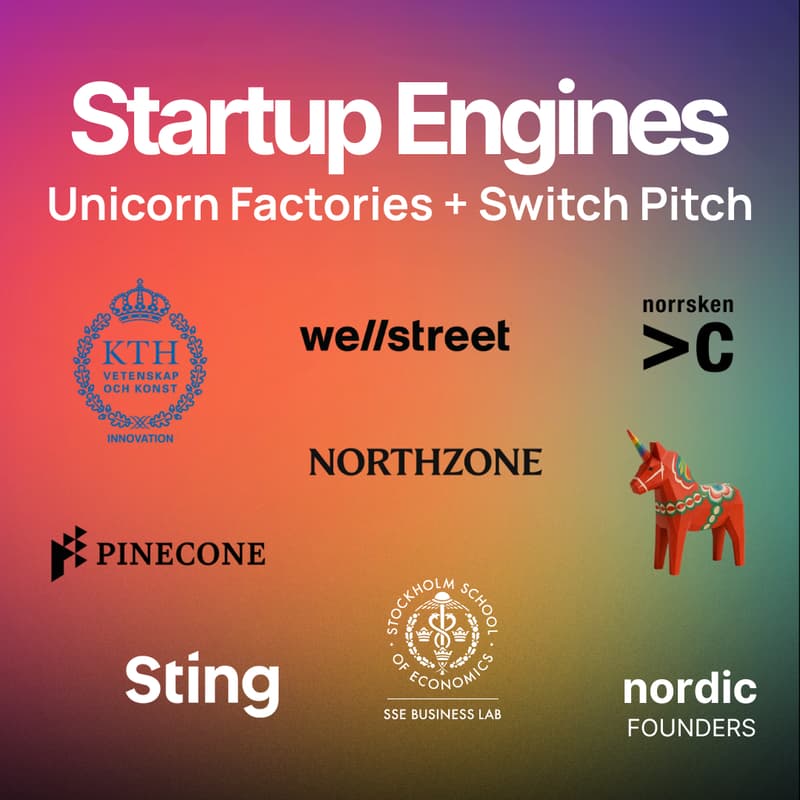 Cover Image for Unicorn Factories & Switch Pitch