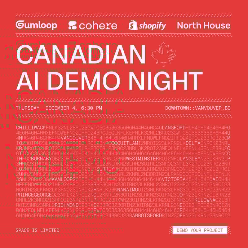 Cover Image for Canadian AI Demo Night