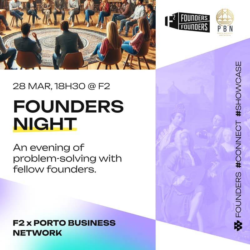 Cover Image for Founders Night #02: Porto Business Network