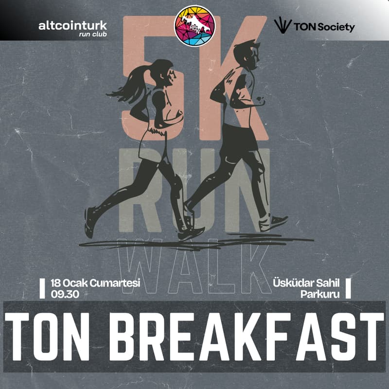 Cover Image for Altcointurk Run Club ile TON Kahvaltısı | 5K Koşusu (Üsküdar)