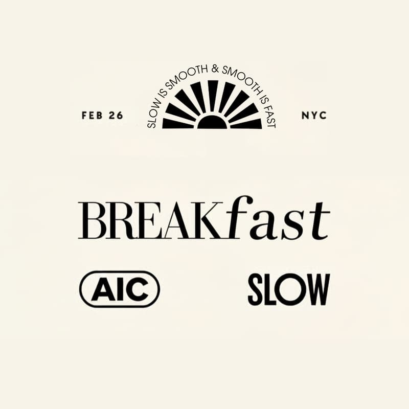 Cover Image for Slow Morning: Breakfast with AIC