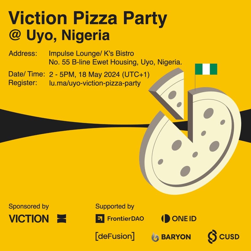 Cover Image for Viction Pizza Party @ Uyo, Nigeria