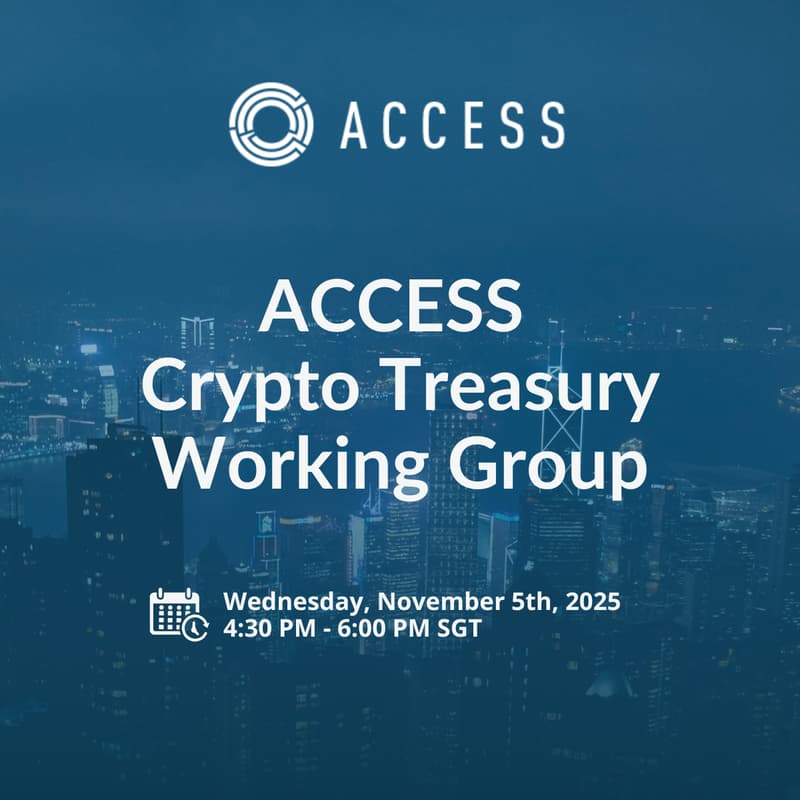 Cover Image for ACCESS Crypto Treasury Working Group