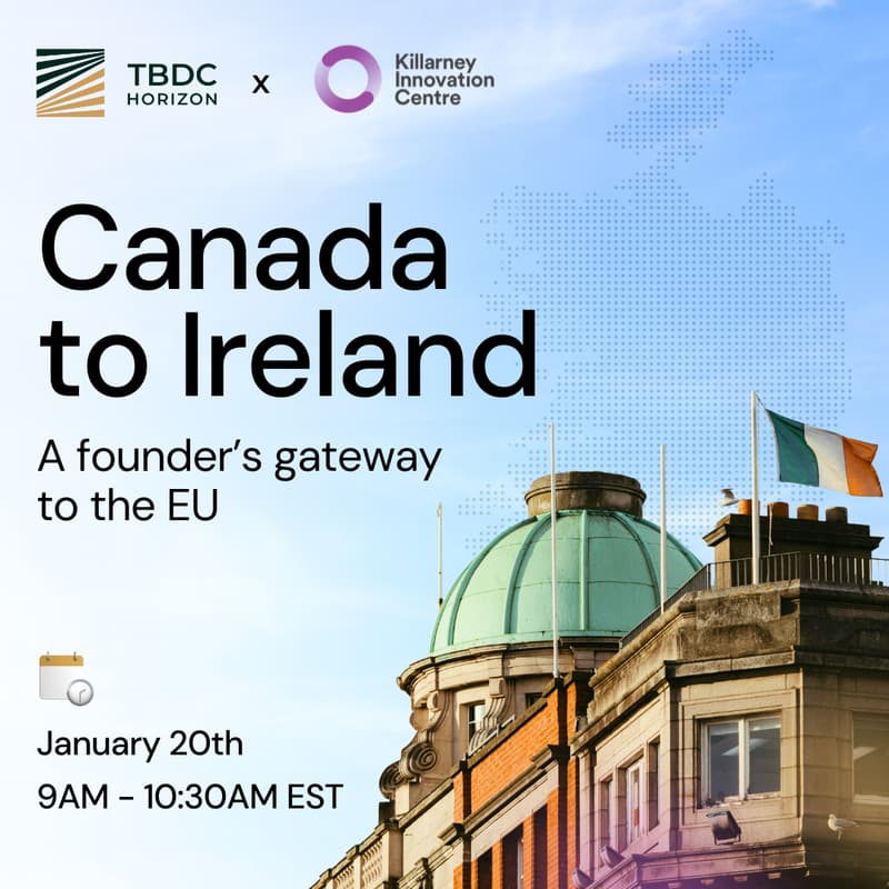 Cover Image for Gateway to Europe: How Canadian Startups Can Scale into the EU through Ireland